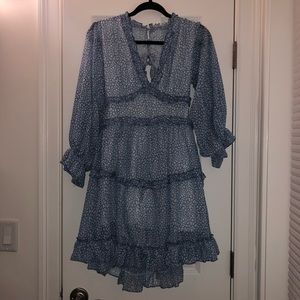 Cheetah Patterned Mini Dress